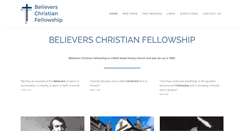 Desktop Screenshot of believerscf.co.uk